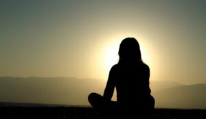sunset, dusk, silhouette